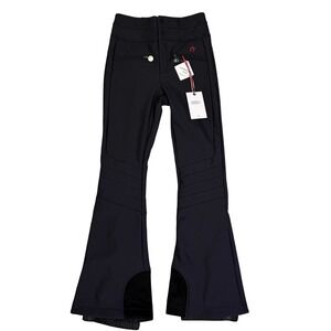 Perfect Moment Aurora High Waist Flare Ski Pants Jet Black Small NWT